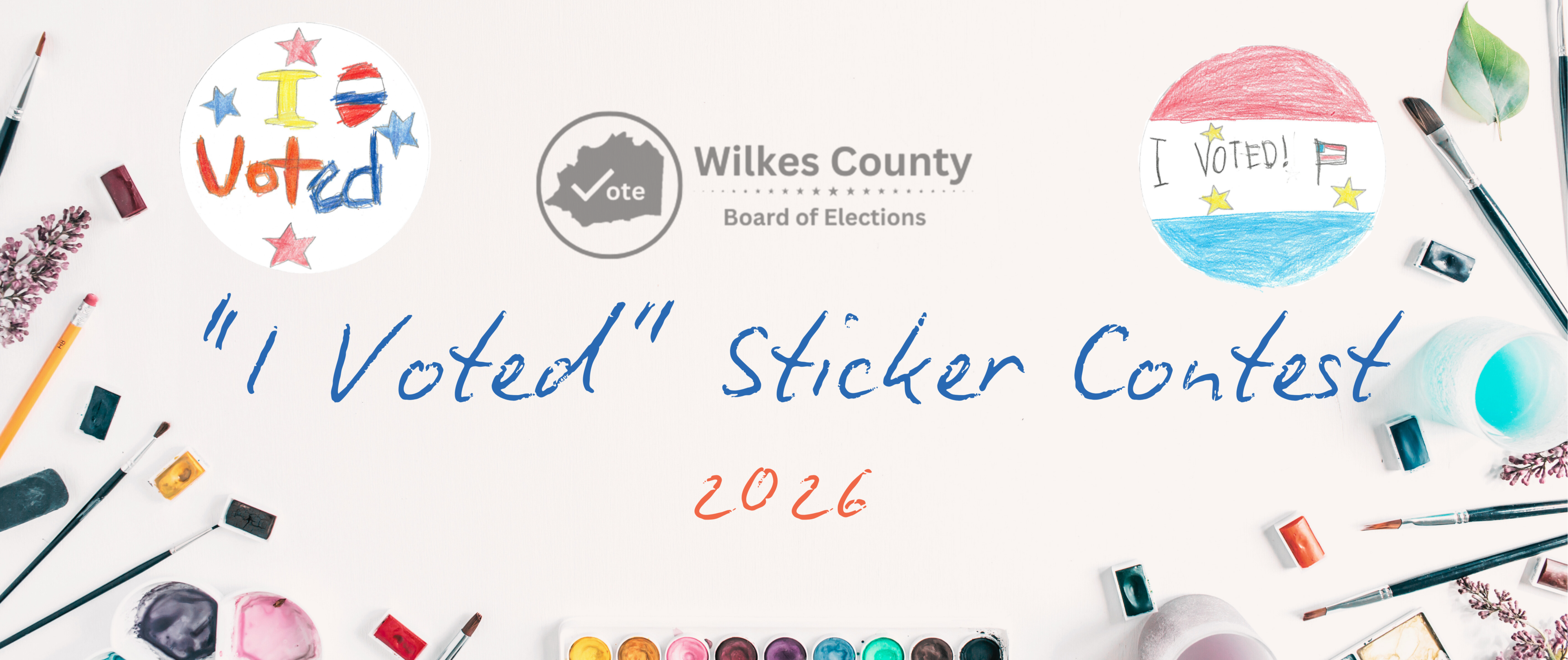 I-Voted Sticker Contest